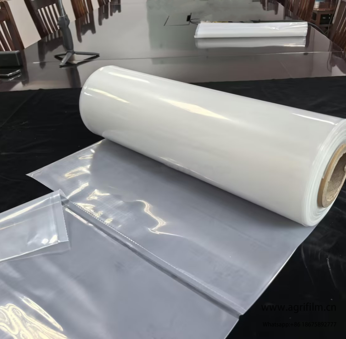 Flat Clear PE Plastic Liner Bag on Roll Perforated Easy-to-Tear Food Grade Perforated Bags for Carton Liner
