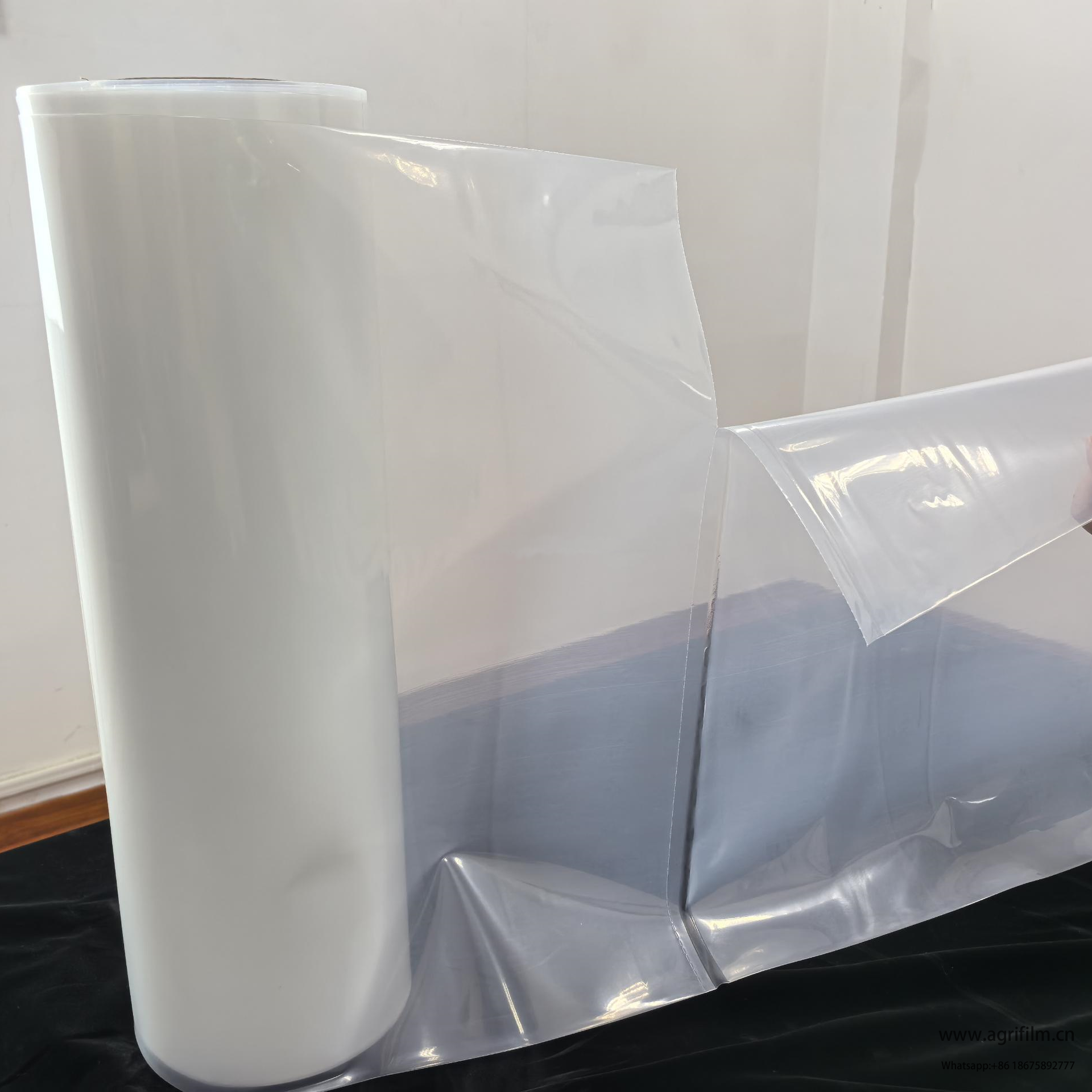 Flat Clear PE Plastic Liner Bag on Roll Perforated Easy-to-Tear Food Grade Perforated Bags for Carton Liner