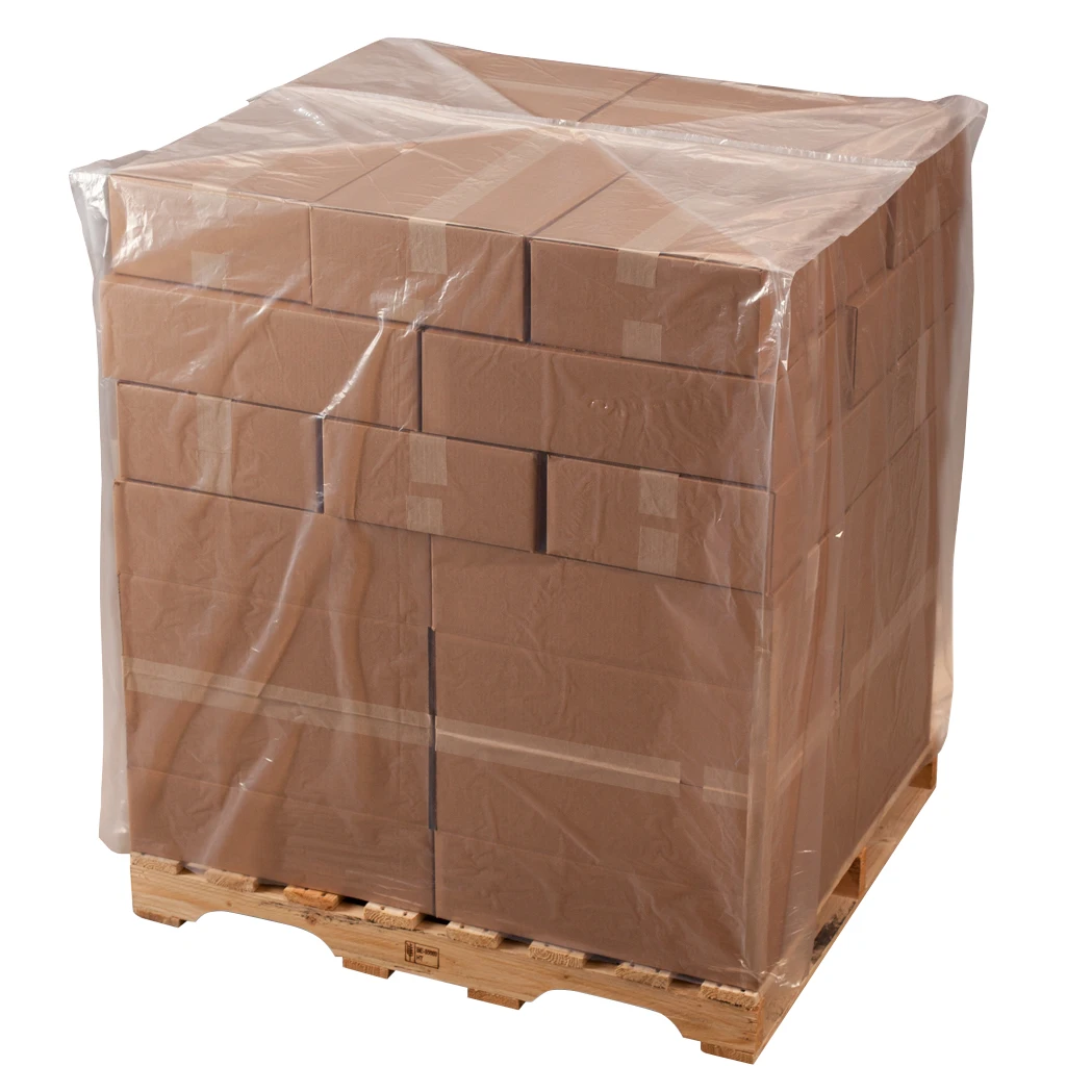 LDPE reusable  transparent pallet bags shrink wrap pallet covers