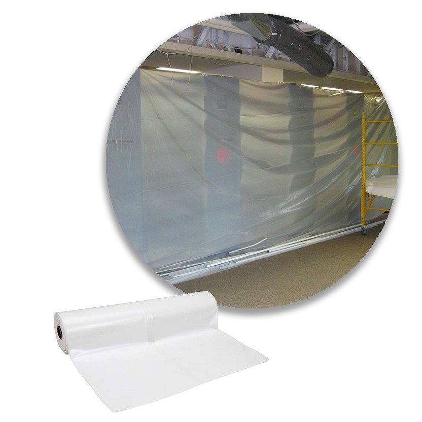 6mil Fire Retardant Reinforced Plastic Sheeting 4mil 3mil Fireproof film UL94 VT-0 - 副本