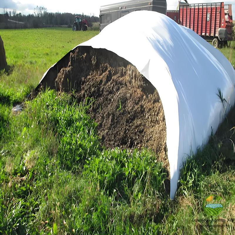 5-layer Black/White Film Grain Bag Silo Bag 2.7m Silage Storage Bag in Agriculture