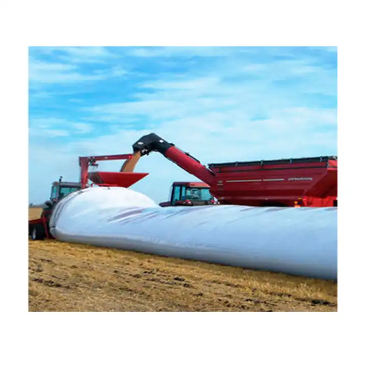 Silo tube silage bag 9 ft sizes sausage casing retort bag agricultural plastic silage film silo bags