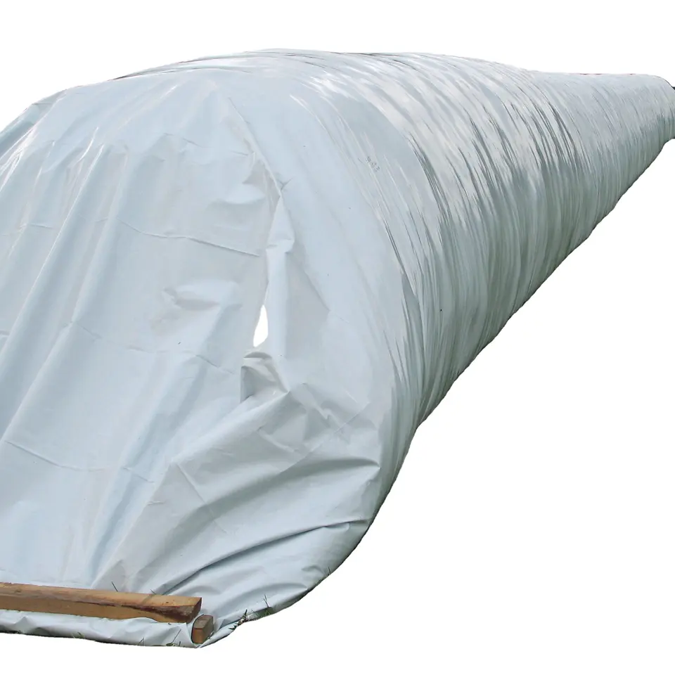 Silo tube silage bag 9 ft sizes sausage casing retort bag agricultural plastic silage film silo bags